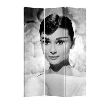 Audrey Hepburn Room Divider 3 Panel